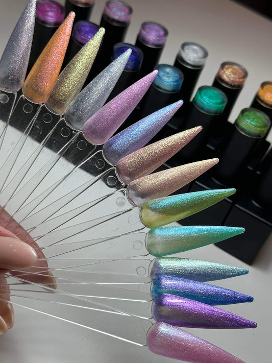 Mermaid Collection – Iridescent Aurora Gel Polish