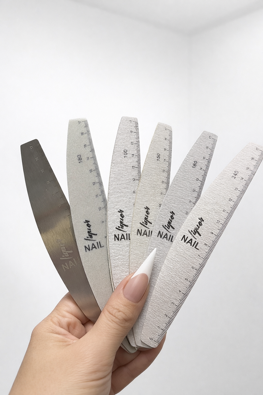 Metal Core Refill Nail File System