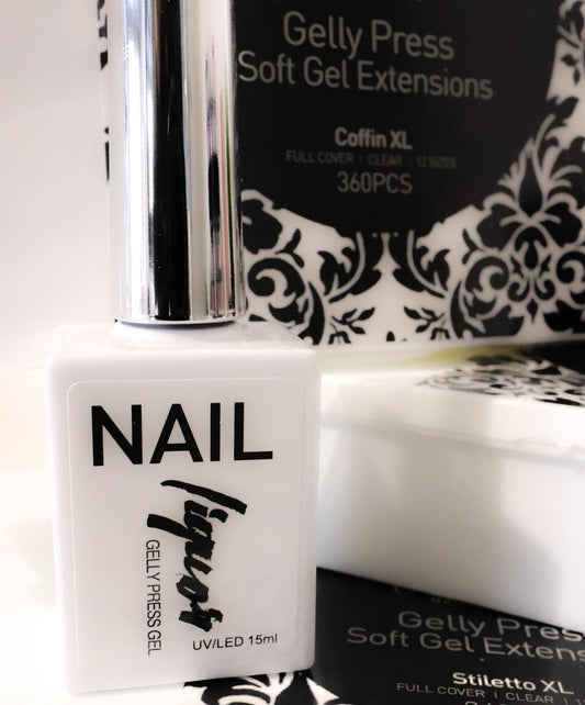 Gelly Press Pro X Gel | Soft Gel Adhesive