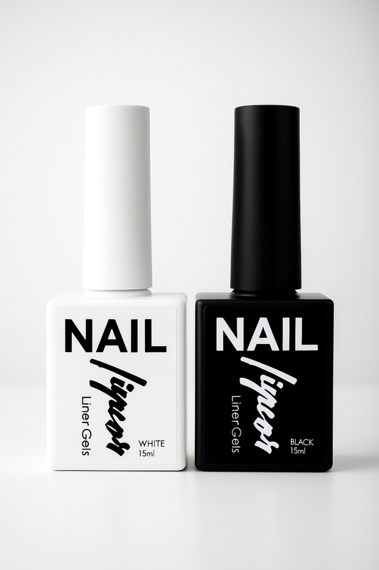 Liner Gel 15ml - Black & White