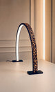 Leopard Crystal Half-Moon LED Nail Lamp