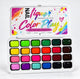 Color Play – 24 Neon Colour Pat Pat Gel Palette
