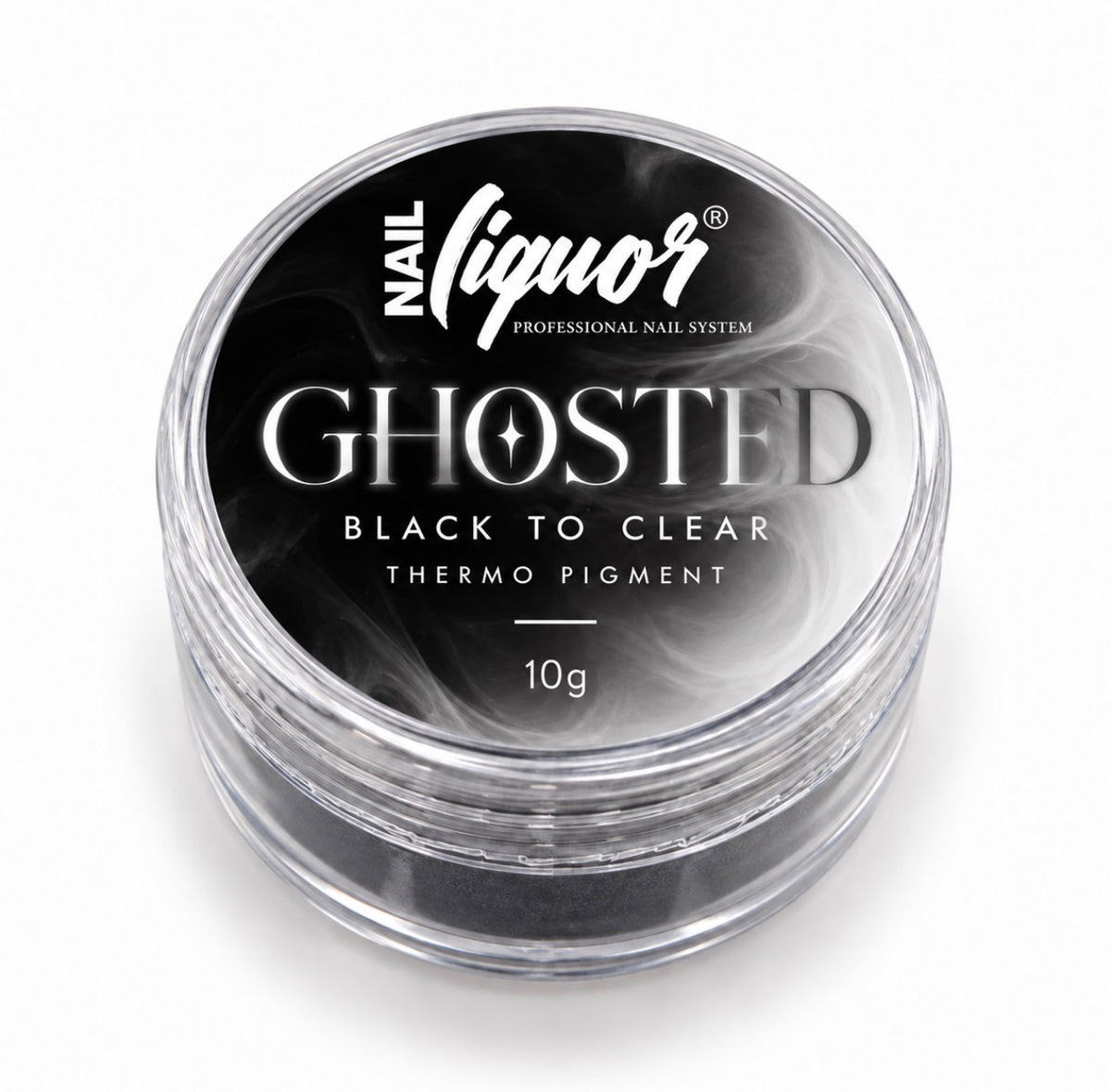 Ghosted Black to Clear Thermo Nail Pigment 10g | Nail Liquor