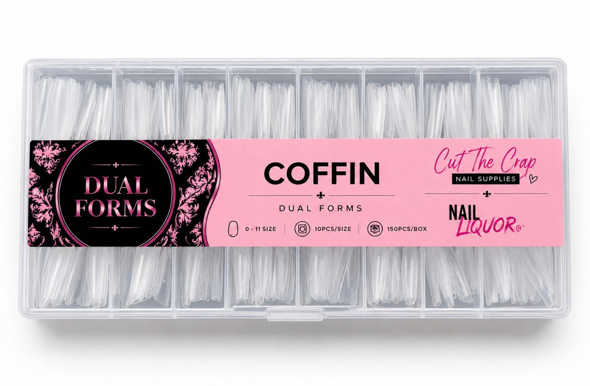 Dual Forms – Professional Nail Extension Forms | Coffin, Stiletto, Almond & Square