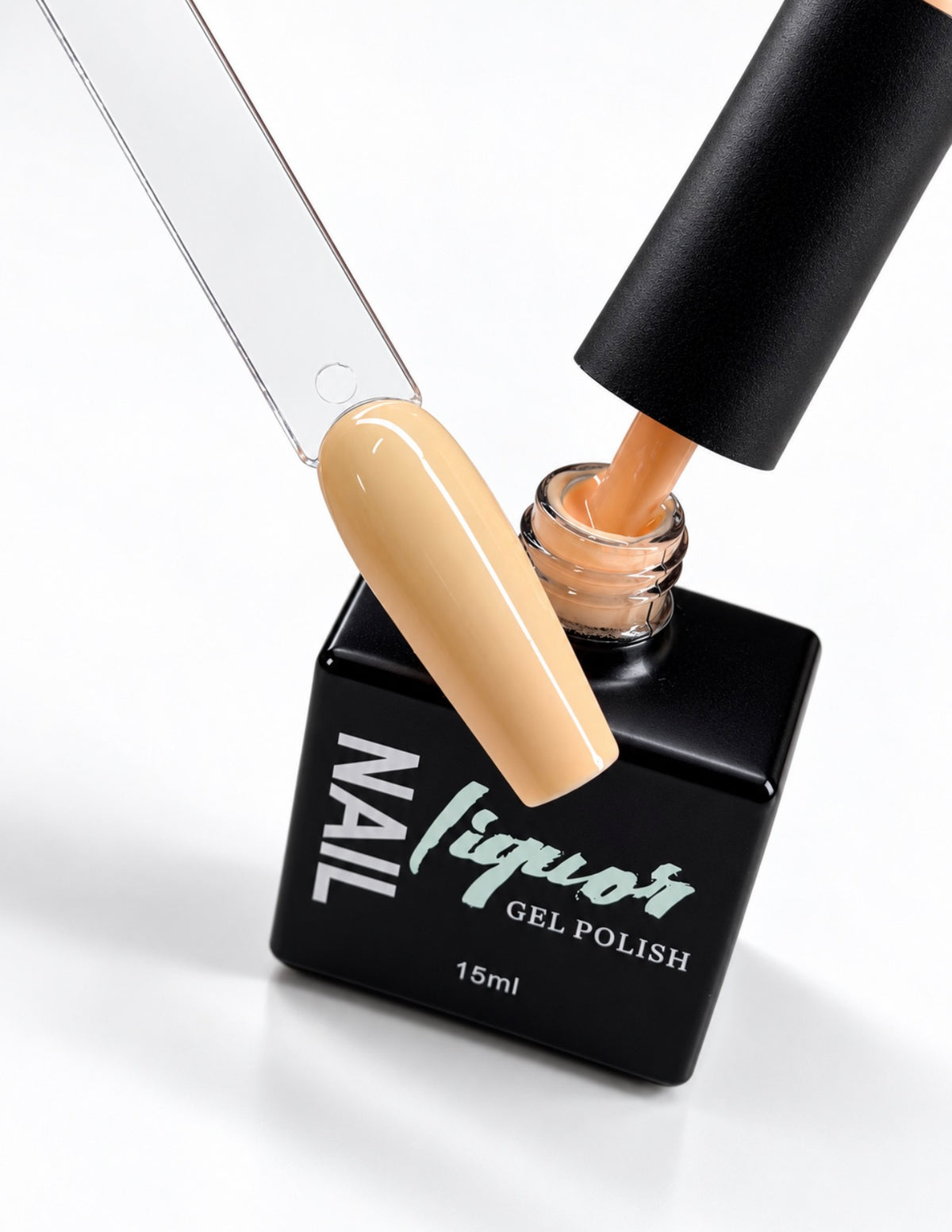 Apricot Sorbet - Peach Gel Polish 15ml | Nail Liquor Australia