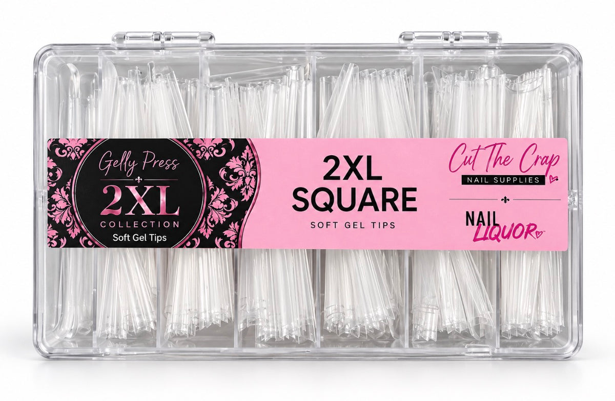 2XL Square Nail Extension Tips – Extra Long Nail Tips