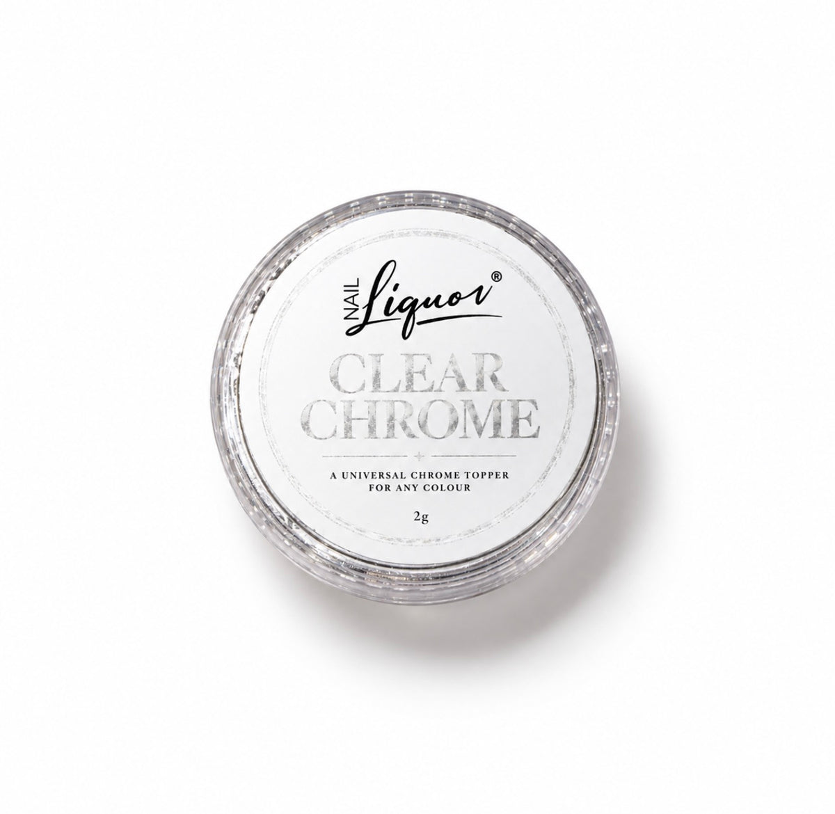 Clear Chrome – Universal Glass Chrome Pigment | 2g