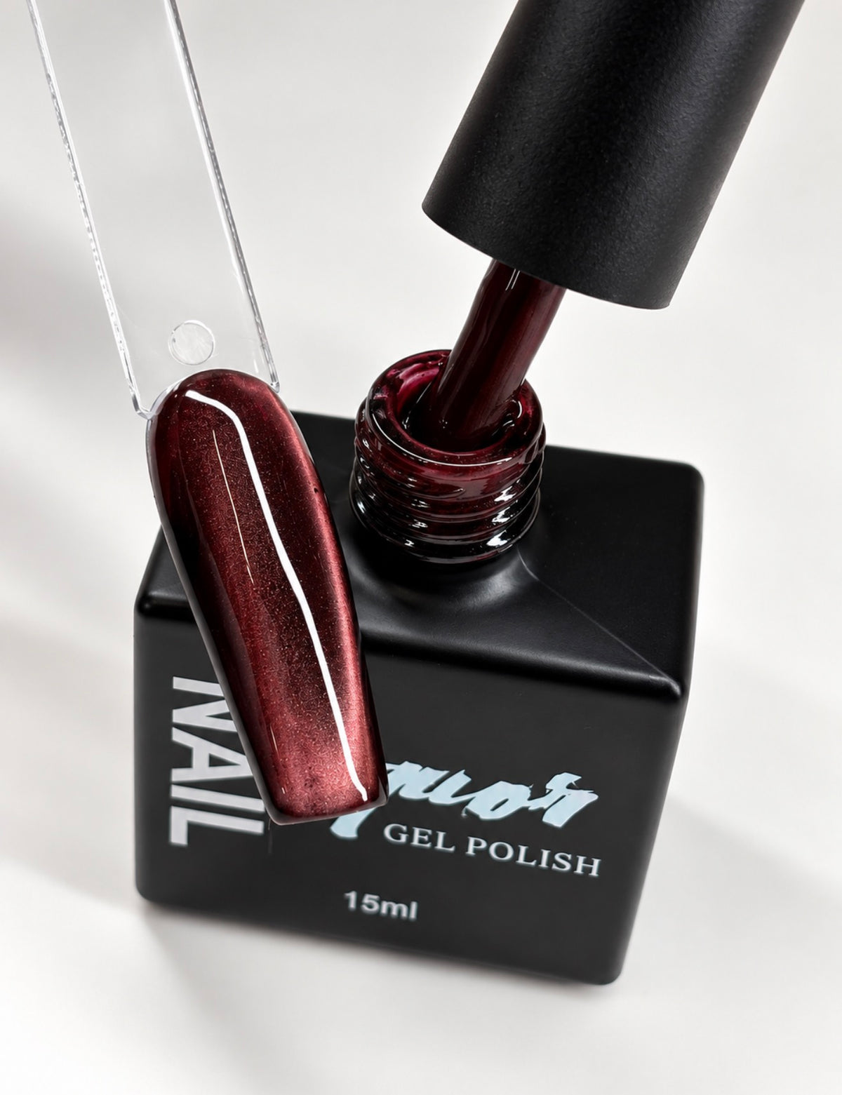 Cherry Noir – Dark Burgundy Red Gel Polish | Nail Liquor 15ml