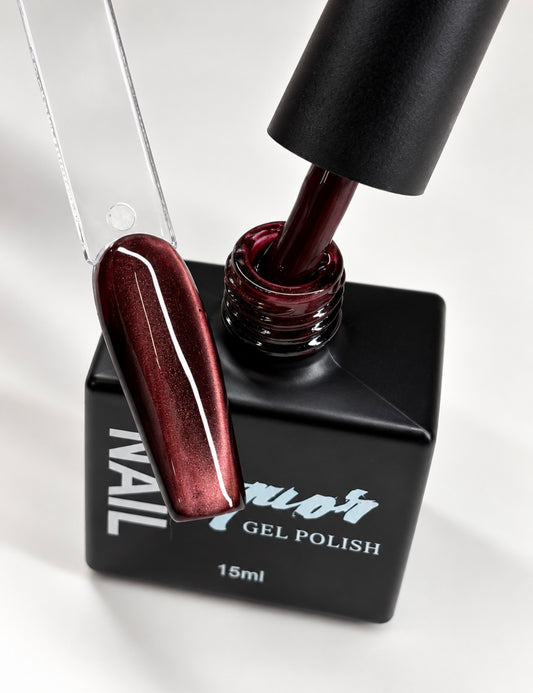 Cherry Noir – Dark Burgundy Red Gel Polish | Nail Liquor 15ml