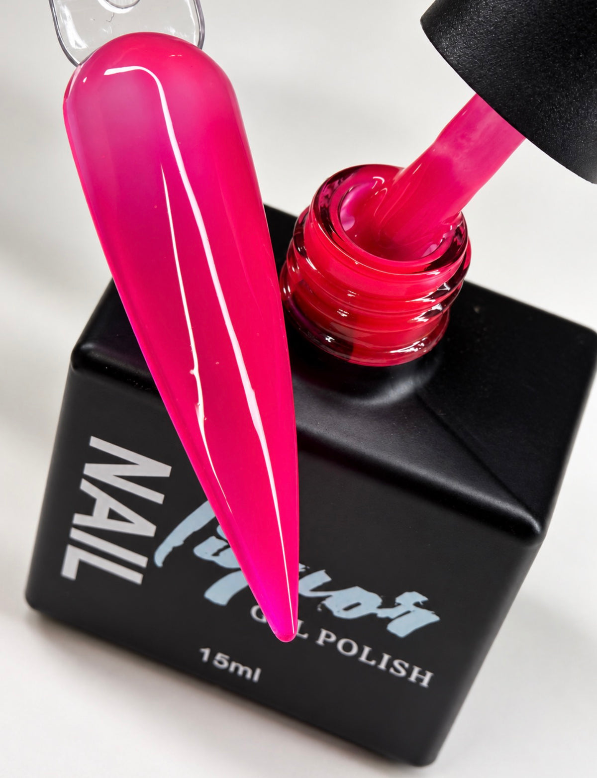 Neon Orchid – Neon Pink Semi Jelly Gel Polish | Nail Liquor 15ml
