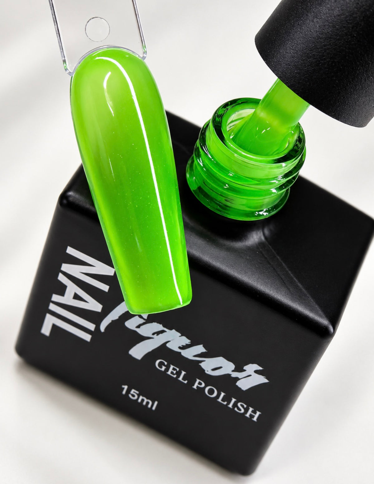 Toxic Lime – Neon Lime Jelly Gel Polish | Nail Liquor 15ml