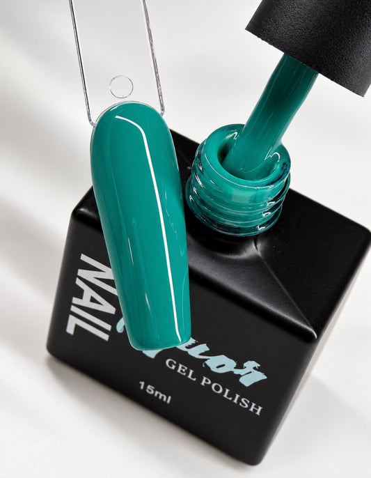 Ocean Current Gel Polish – Teal Green | Nail Liquor 15ml