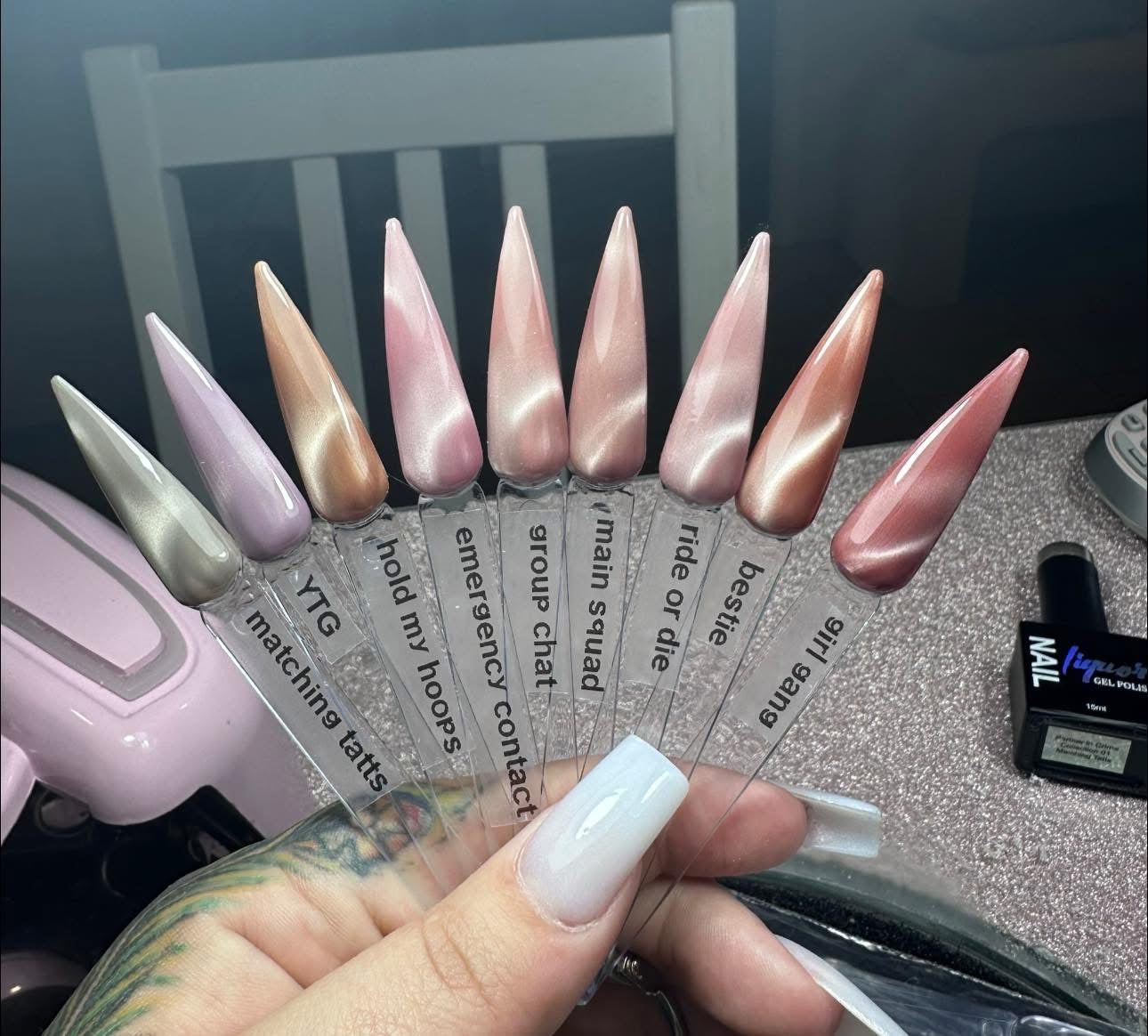 Partner In Crime Collection – Nude Silk Cat Eye Gel Polish (9 Colours)