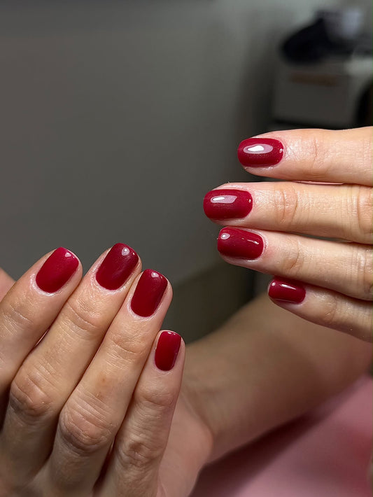 Cabernet Crush | Wine Red Gel Polish | Nail Liquor Australia