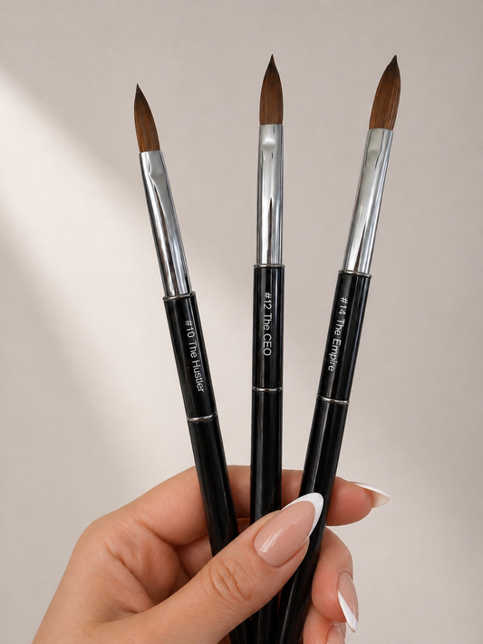 Acrylic Brush Collection – The Hustler, The CEO & The Empire
