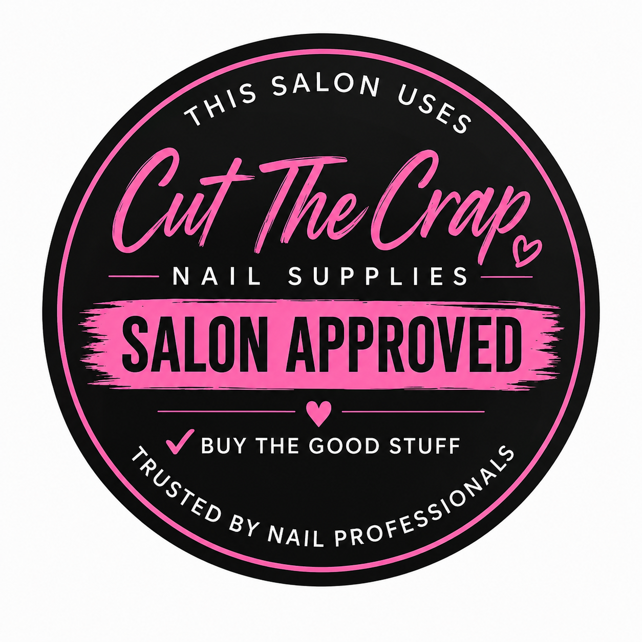 Salon Approved Vinyl Sticker