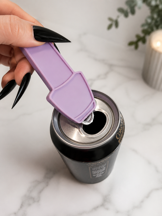 Nail Polish Bottle Can Opener | Can Tab Opener for Acrylic, Gel & Press-On Nails