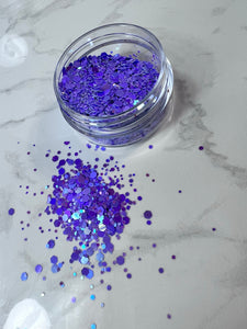 Pastel Purple - Glitter