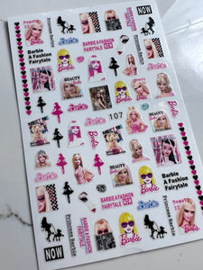 Barbie  - Fashion Fairytale Stickers