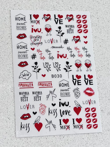 I love you - Stickers