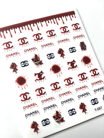 Blood CC Stickers