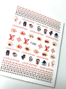 Skull LV Stickers