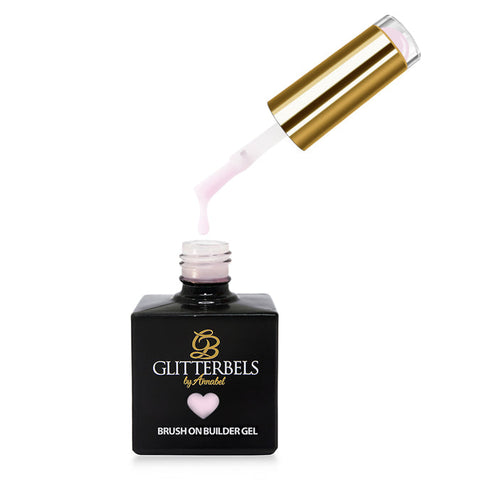Glitterbels Brush On Builder Gel - Cotton Candy