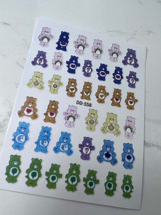 Bear #3 - Nail Stickers
