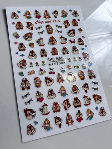 Chipmunk Stickers